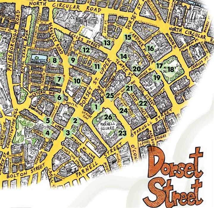 Dorset Street - Guided walking tour image