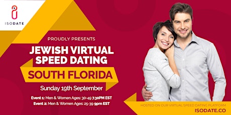 Florida Jewish Virtual Speed Dating