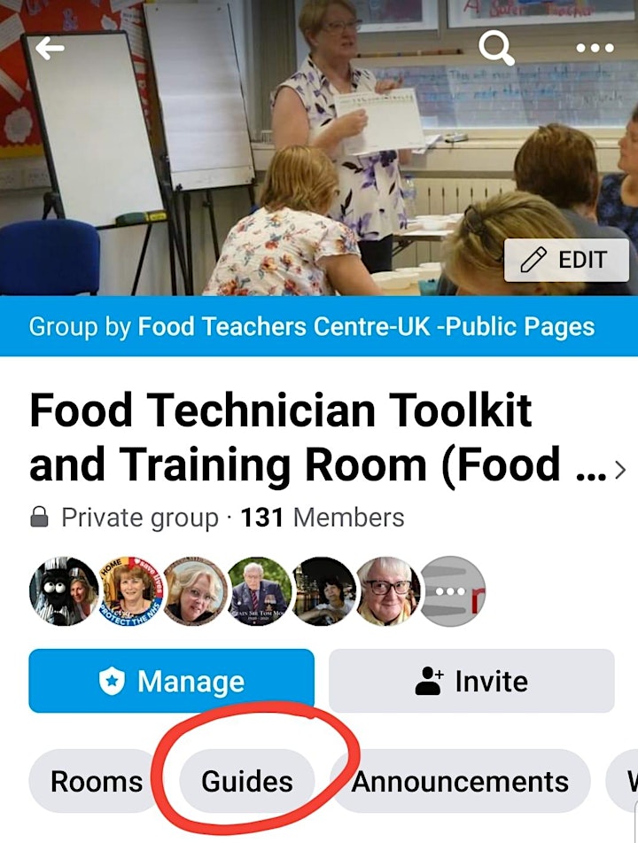 Food Technician Toolkit and Training Room (On-Line) image