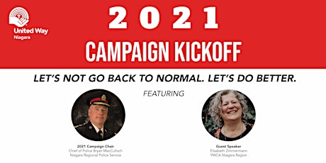 United Way Niagara's 2021 Campaign Kick-off primary image