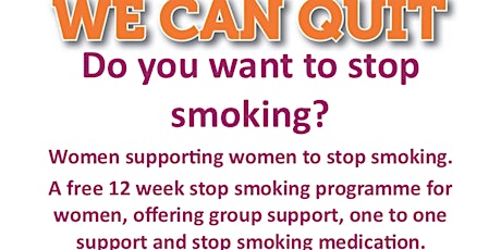 Smoking Cessation program for women online primary image