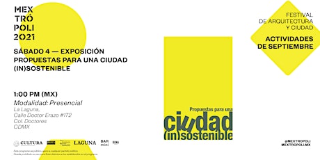 Imagen principal de Inauguración exposición : Propuestas para una ciudad (in)sostenible