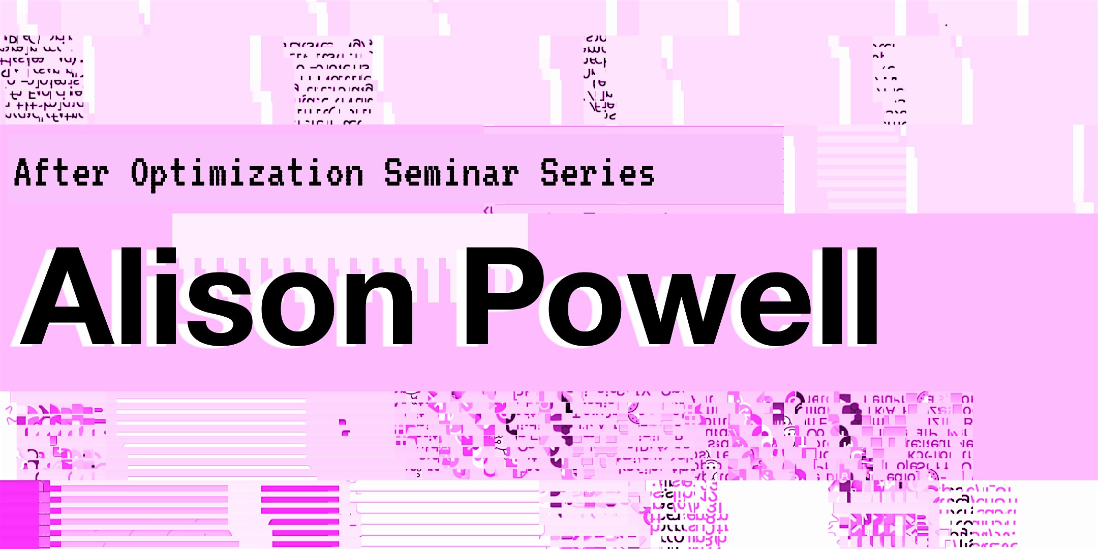 Alison Powell – Book talk: Undoing Optimization
