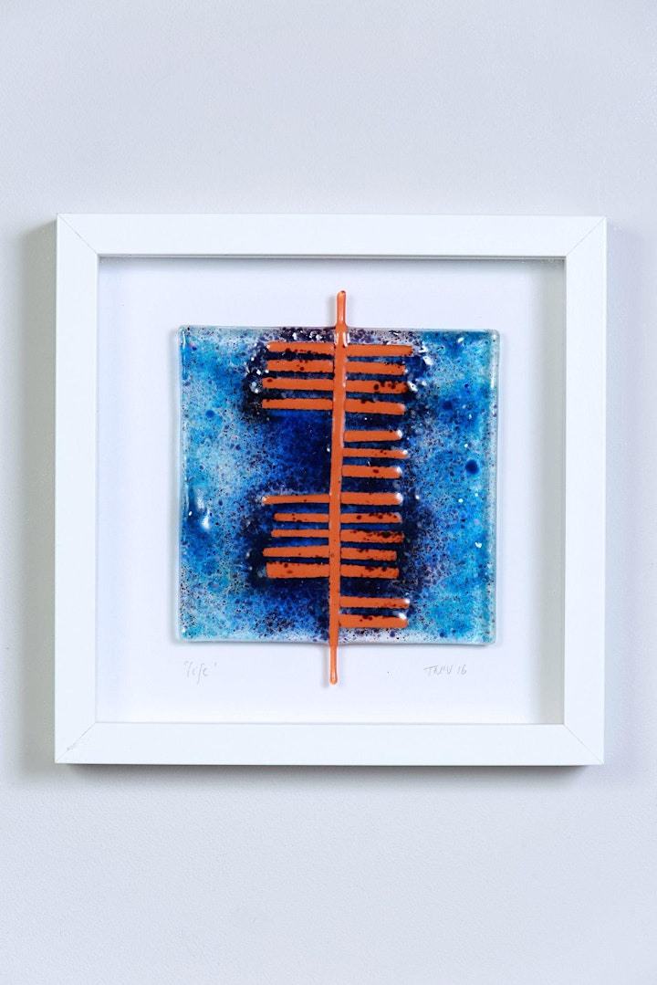  JANUARY Fused Glass OGHAM Experience with Artist, Tracey Mc Verry image 