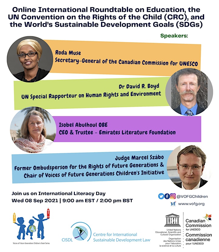 Online International Roundtable on  Education, the UNCRC and the SDGs image