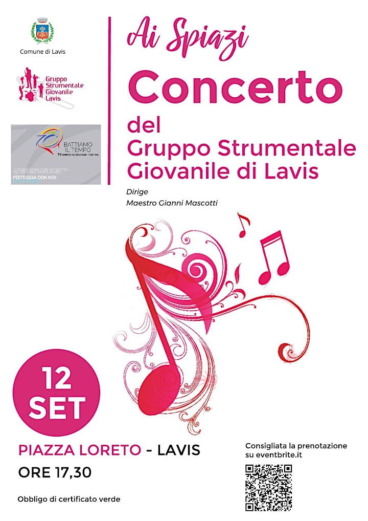 
		Immagine AI SPIAZI - Concerto del Gruppo Strumentale Giovanile di Lavis
