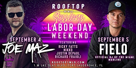 Rooftop Sessions Labor Day Weekend primary image