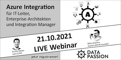 Hauptbild für Azure Integration. IT-Leiter, Enterprise-Architekten, Integration Manager