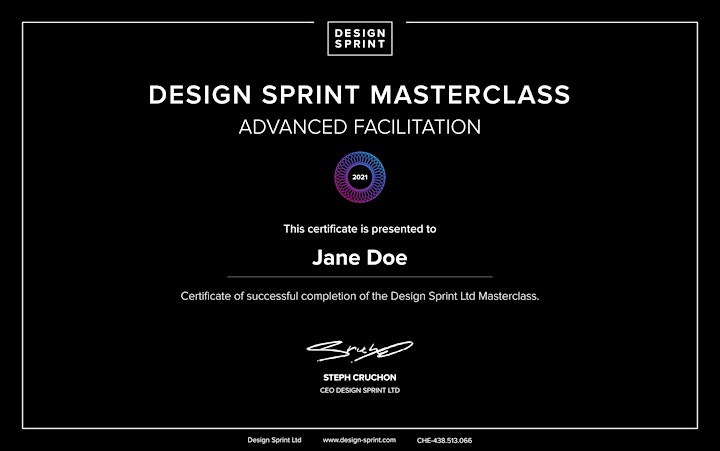 Image pour Niv 2. Design Sprint  Masterclass certifiante 2 j. - Google Design Sprint 