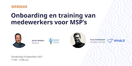 Immagine principale di Onboarding en training van medewerkers voor MSP's 