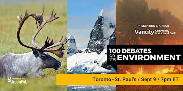 Toronto-St. Paul's All Candidates Debate on Climate and Environment