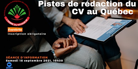 Hauptbild für PISTES DE RÉDACTION DU CV AU QUÉBEC