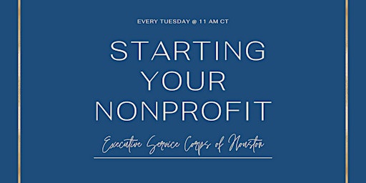 Nonprofit Startup Organization Meet-up / EVERY TUESDAY & FREE TO ATTEND