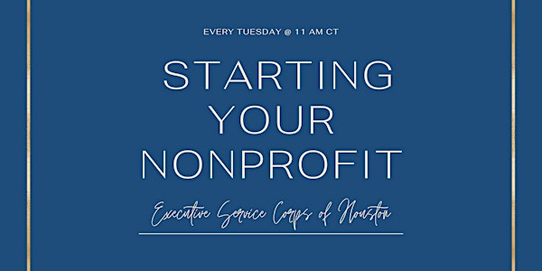 Nonprofit Startup Organization Meet-up / EVERY TUESDAY & FREE TO ATTEND