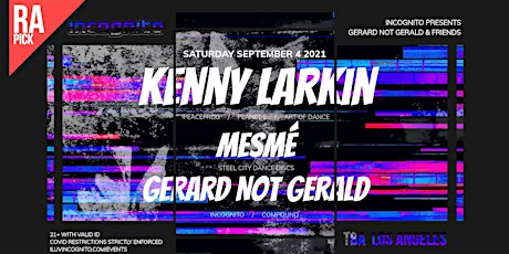 INCOGNITO presents Gerard Not Gerald & Friends with KENNY LARKIN primary image