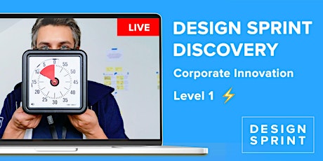 Level 1. Design Sprint Training - Corporate Innovation Tickets