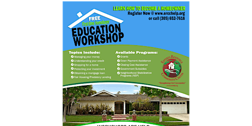 FREE First Time Homebuyer Education Workshop - Virtual primary image