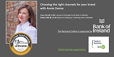 Blas Backyard Online  - Choosing the right channels for your brand