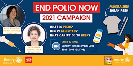 End Polio Now 2021 Camapign