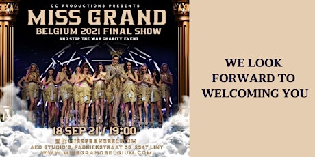 Primaire afbeelding van Miss Grand Belgium 2021 Final Show