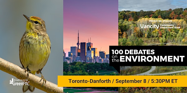 Toronto-Danforth Debate on the Environment
