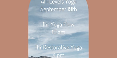 1hr All-Levels Yoga Flow