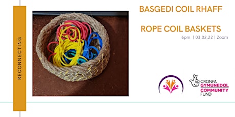 Rope Coil Baskets/ Basgedi Coil Rhaff billets