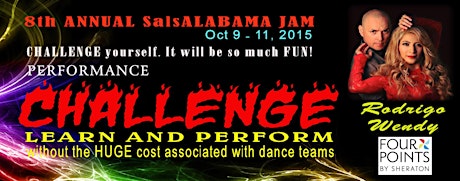 Performance CHALLENGE - for the 8th Annual SALSALABAMA JAM (Oct 9 - 11, 2015) primary image