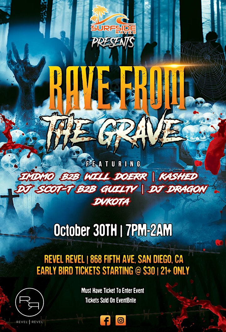 
		"Rave From The Grave" | EDM Heavy Bass Halloween Event image
