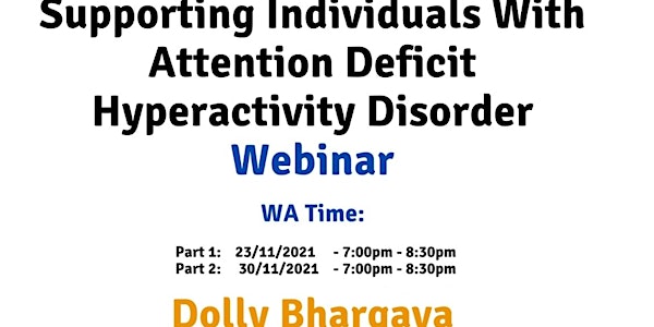 WA Supporting individuals with ADHD