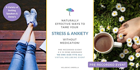 Naturally Effective Ways To Tame Your Stress & Anxiety, Without Medication biglietti