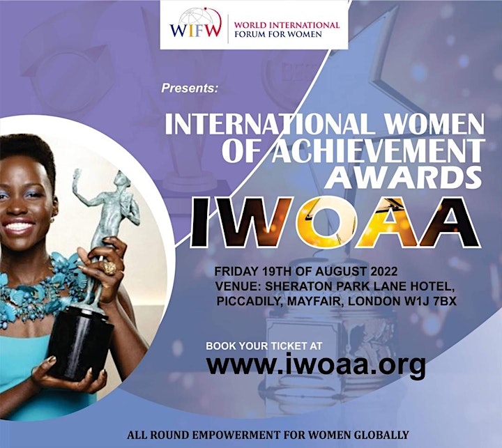 INTERNATIONAL WOMEN OF ACHIEVMENT AWARDS 2022 image