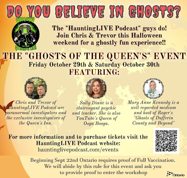 Ghosts of the Queens Inn Stratford 2021 image