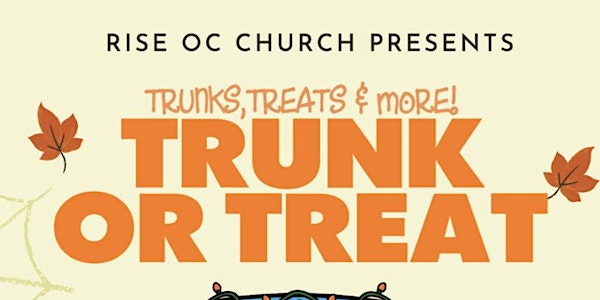 Rise OC Trunk or Treat