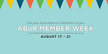 ABoR Member Appreciation Week primary image