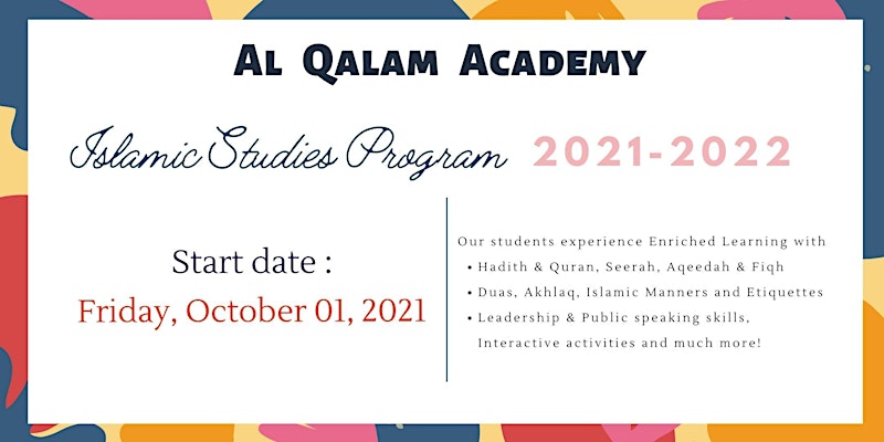 Islamic Studies Program 2021-2022