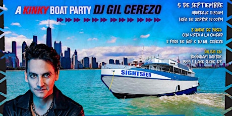 a KINKY Boat Party -  DJ GIL CEREZO primary image