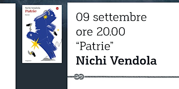 Nichi Vendola presenta Patrie "Ti Porto un libro"