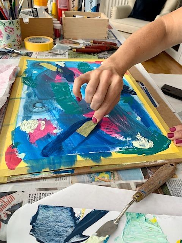 
		Intuitive, abstract painting workshop image
