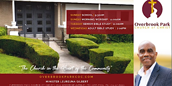 Overbrook Park Church of Christ In-Person and Virtual Worship