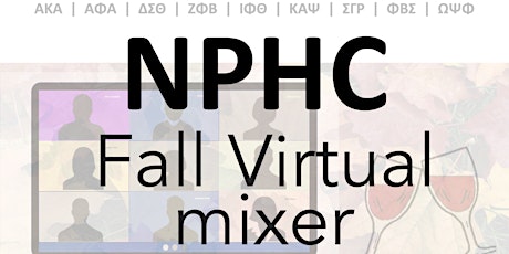 Hauptbild für NPHC of Greenville Virtual Fall Mixer 2K21