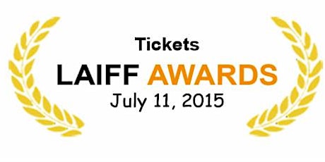 LAIFF AWARDS AUGUST 2015 primary image
