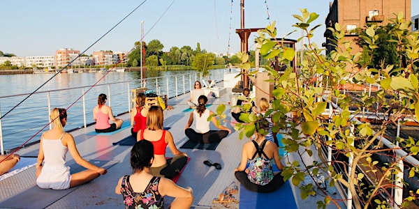 Sunset Yoga on a Boat
