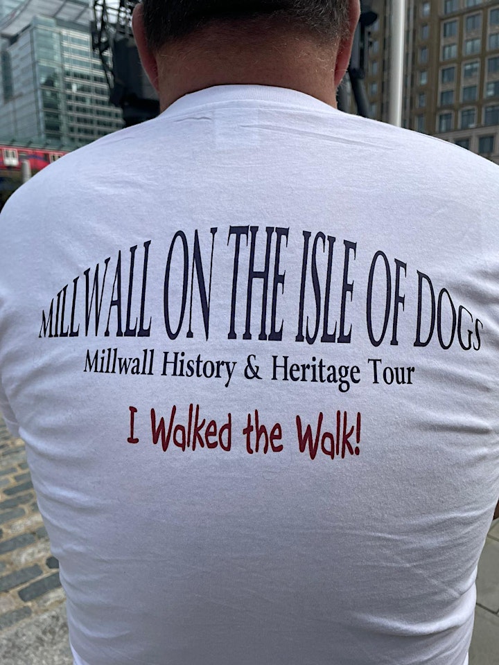 Millwall FC History & Heritage Walking Tour - 25 Years on the Isle of Dogs image