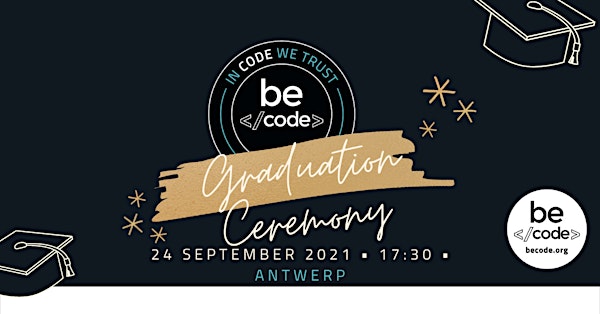 BeCode Antwerp - Graduation - 24-Sep-2021