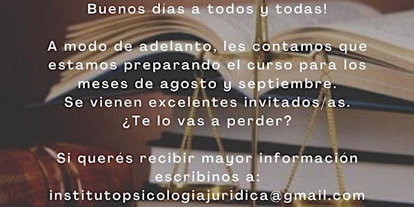 INTERVENCIONES PSI EN EL ÁREA JURÍDICO FORENSE 2021
