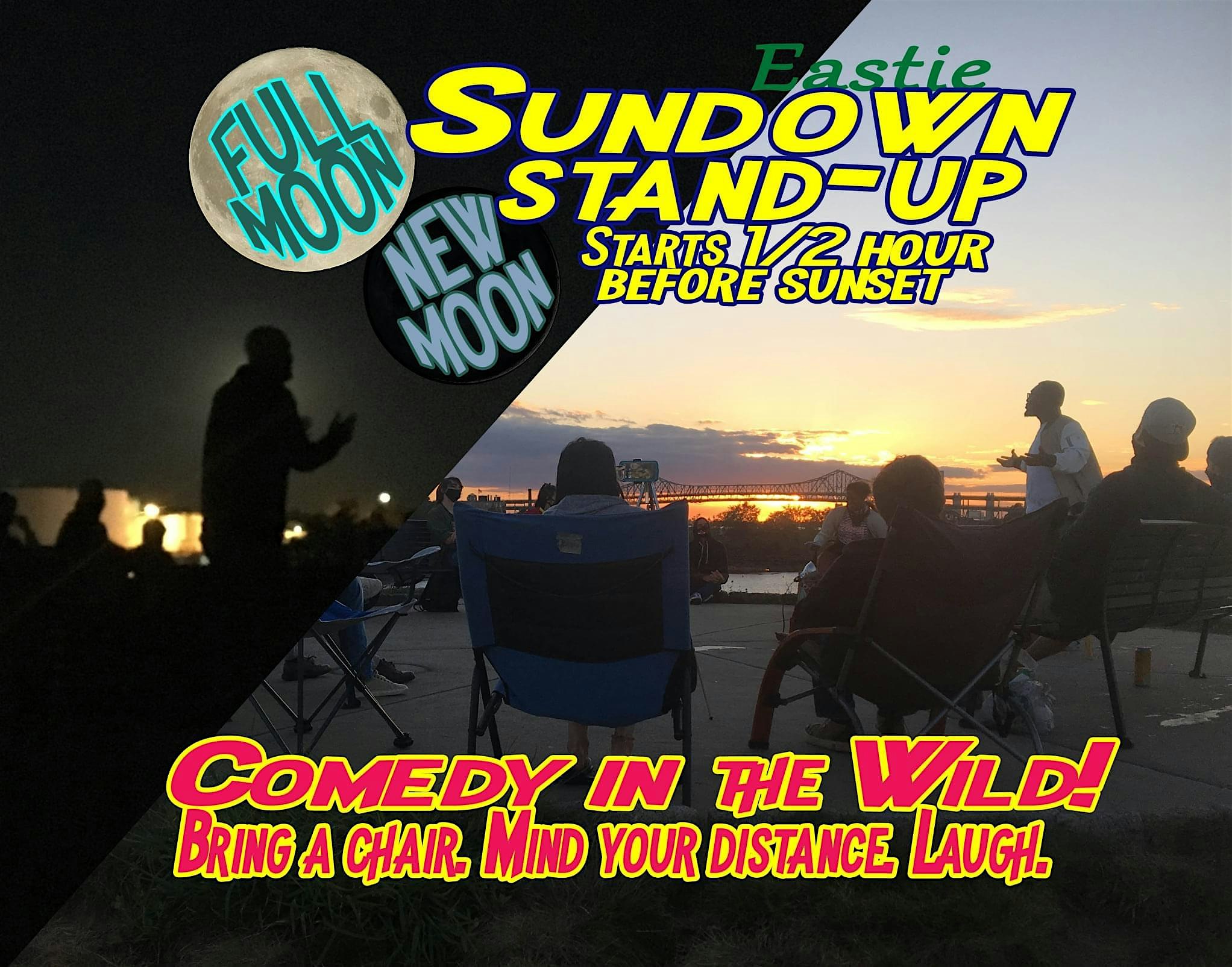Sundown Stand-up: Full & New Moon Comedy in the Wild, Eastie