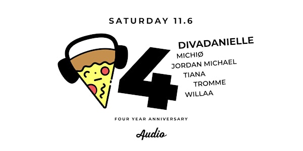 Pizza and Techno at AUDIO SF: 4 Year Anniversary