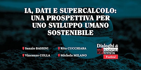 Immagine principale di IA, dati e supercalcolo: una prospettiva per uno sviluppo umano sostenibile 