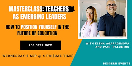 Masterclass: Teachers as Emerging Leaders primary image